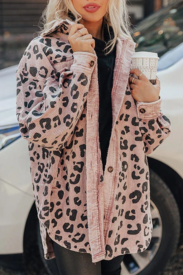 Stylish Bold Choices Leopard Print Coat for Trendsetters