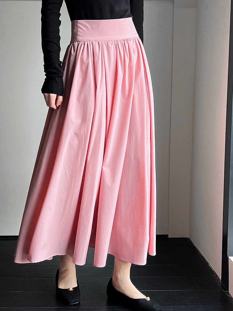 Vintage Flared A-line Pleated Skirt - Fashionpara