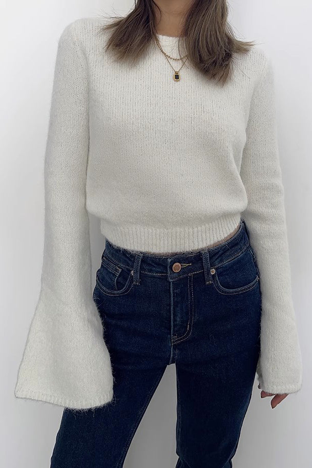 Orro Shop Rib-Knit Long Sleeve Sweater for Timeless Style