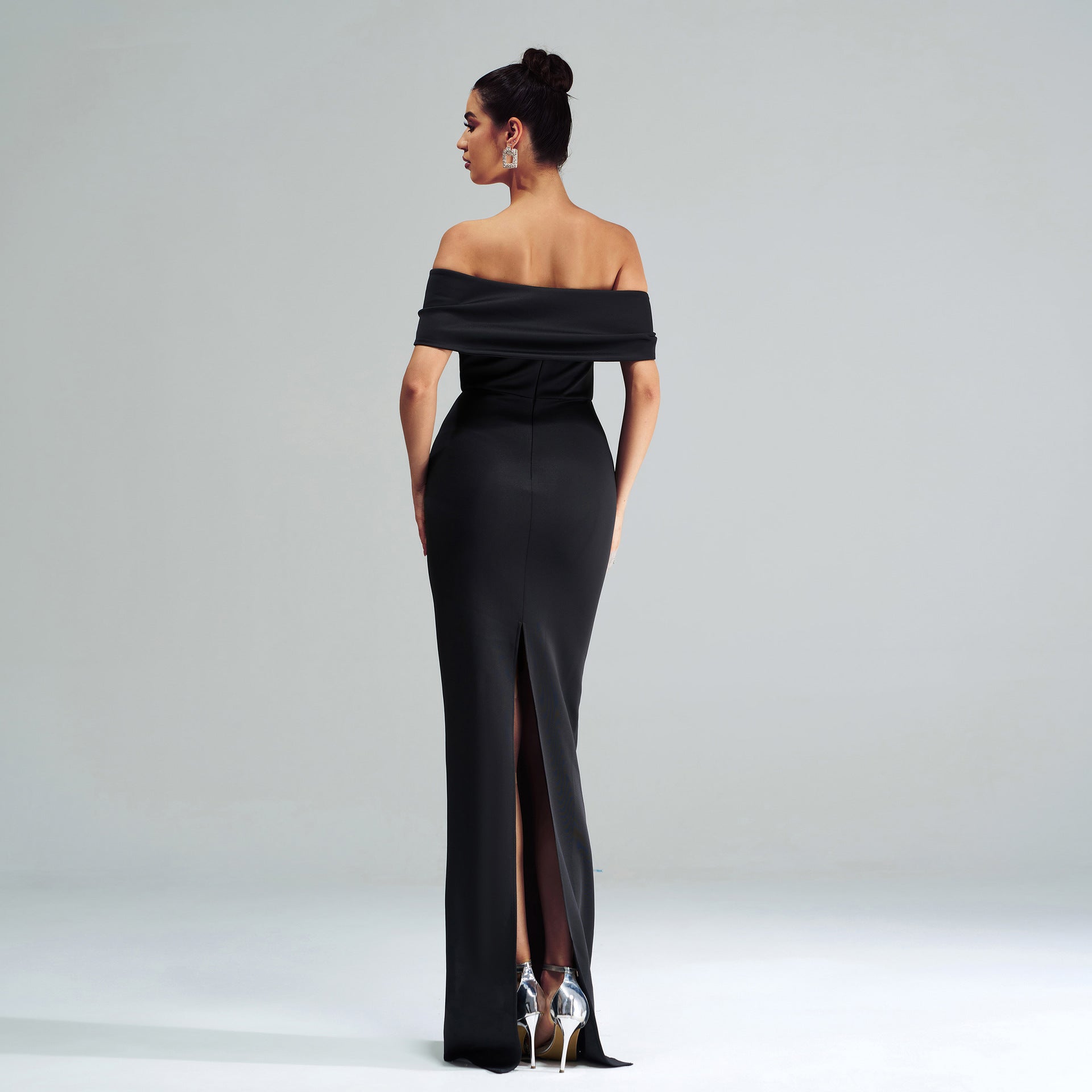 Sleeveless One-shoulder Party Mermaid Evening Dress