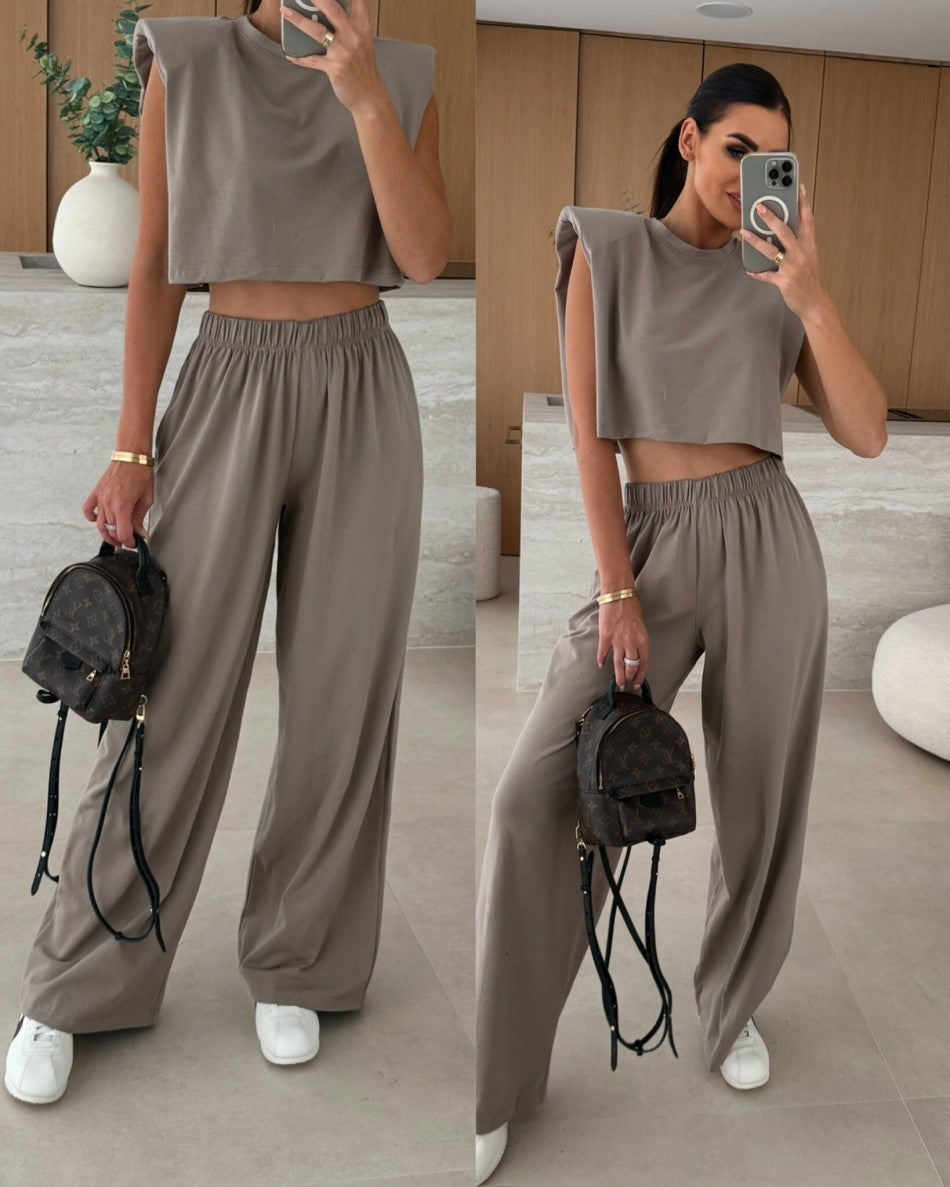June Co-ord Set - Beige