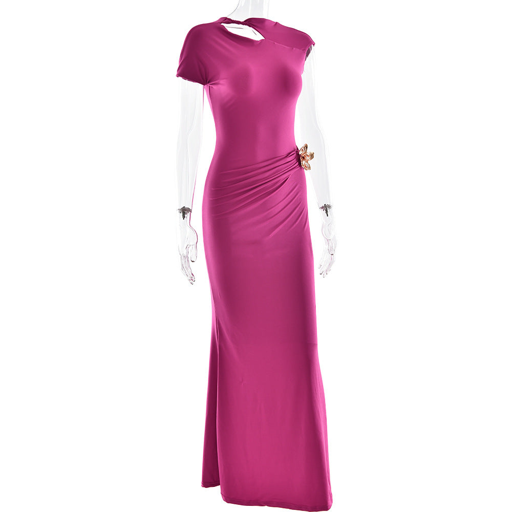Gentry Maxi Dress - Rose Red