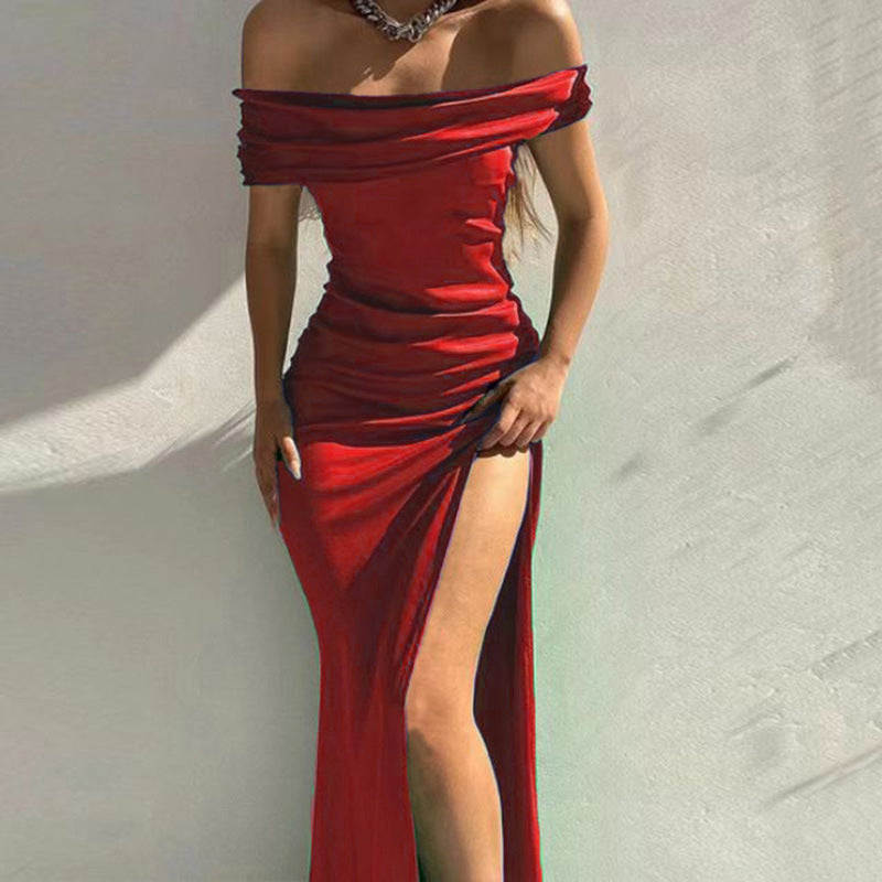 Plus Kaleigh Off Shoulder Dress - Fashionpara
