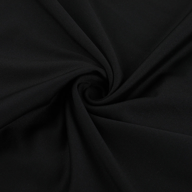 Irish Slit Dress - Black