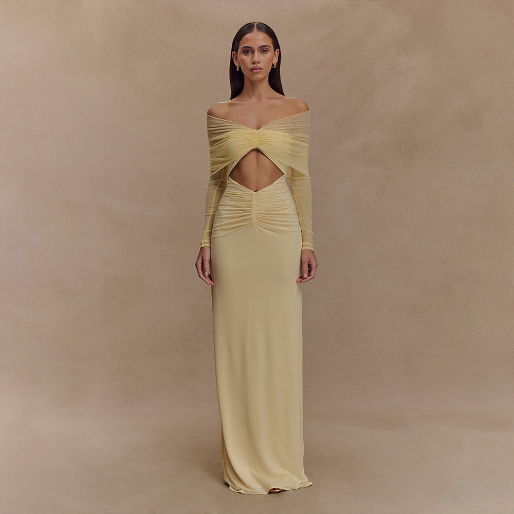 Siela Maxi Dress - Yellow