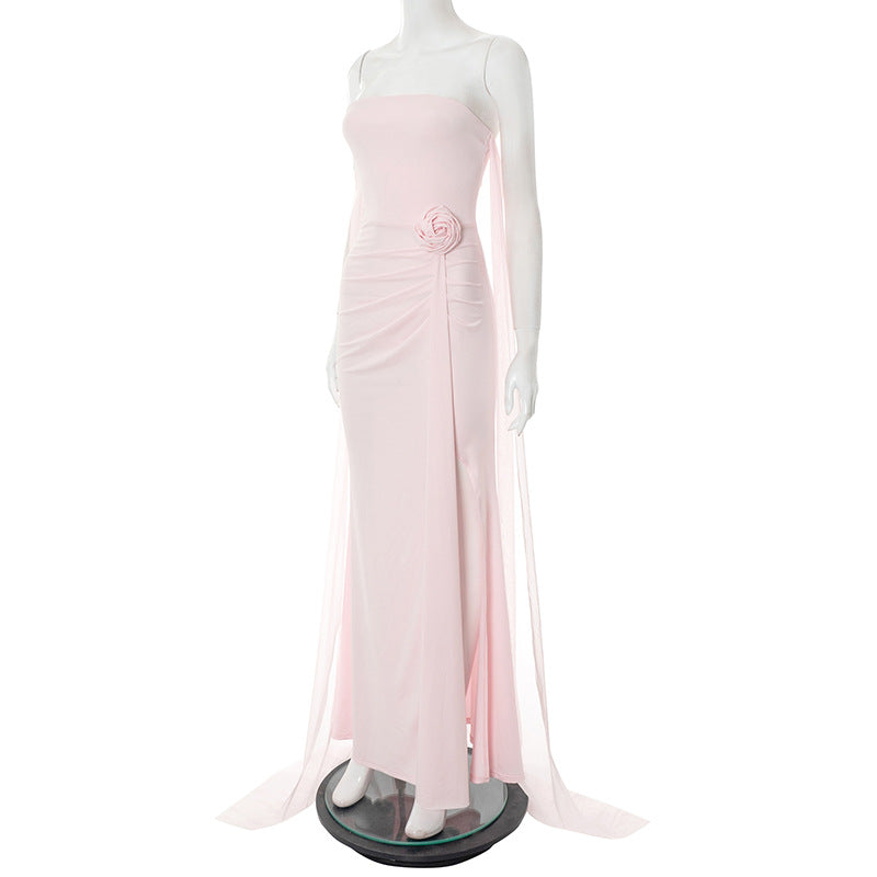 Zinnia Maxi Dress - Pink