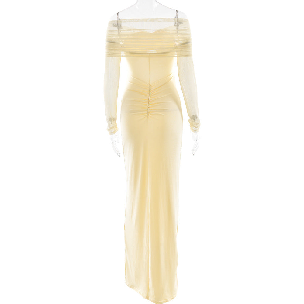 Siela Maxi Dress - Yellow