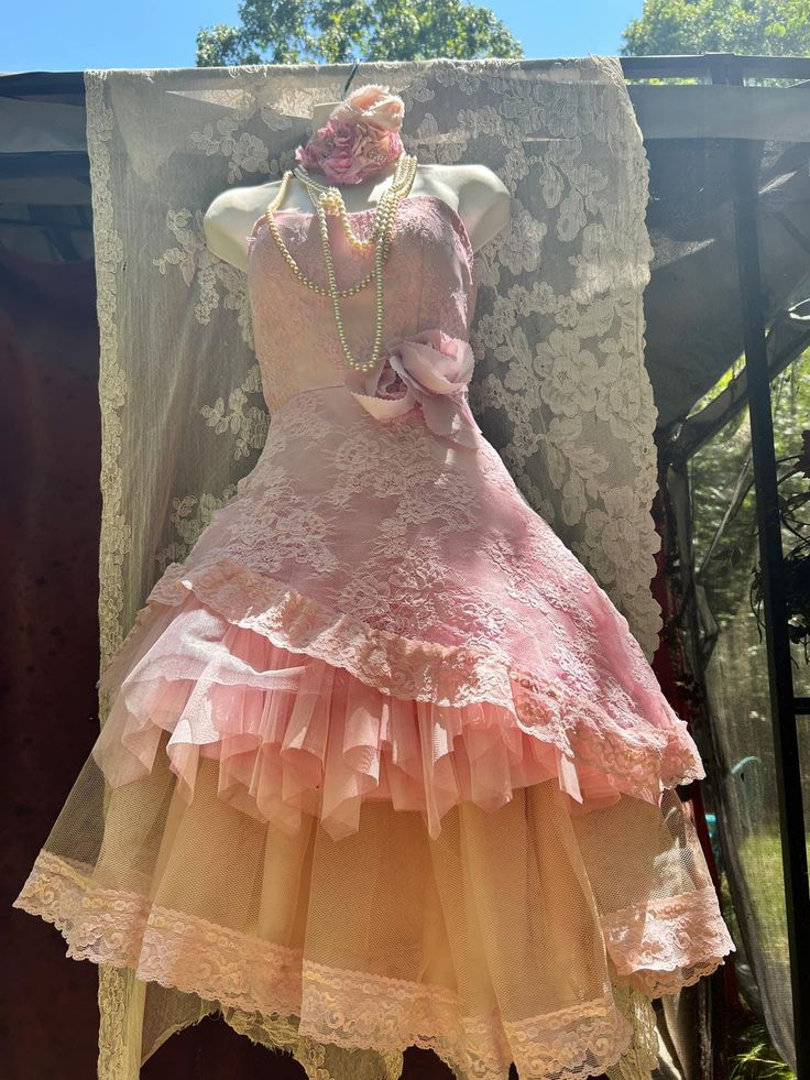 Elegant Strapless Tulle Lace Pink Short Prom Dress Formal Graduation Homecoming Dress D476