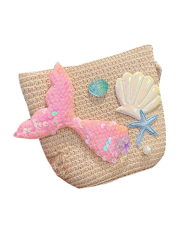 Ocean Mermaid Sequins Kids Messenger Bag