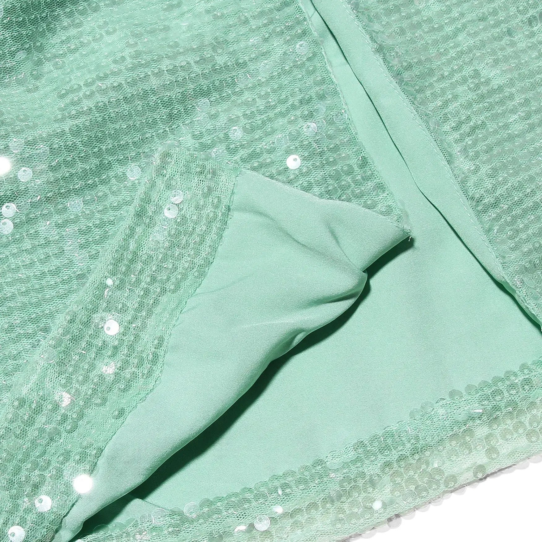 Sequins Elegant Maxi Dress for Formal Occasions - Long Sleeve Wedding and Christmas Party Dress - Fashionpara