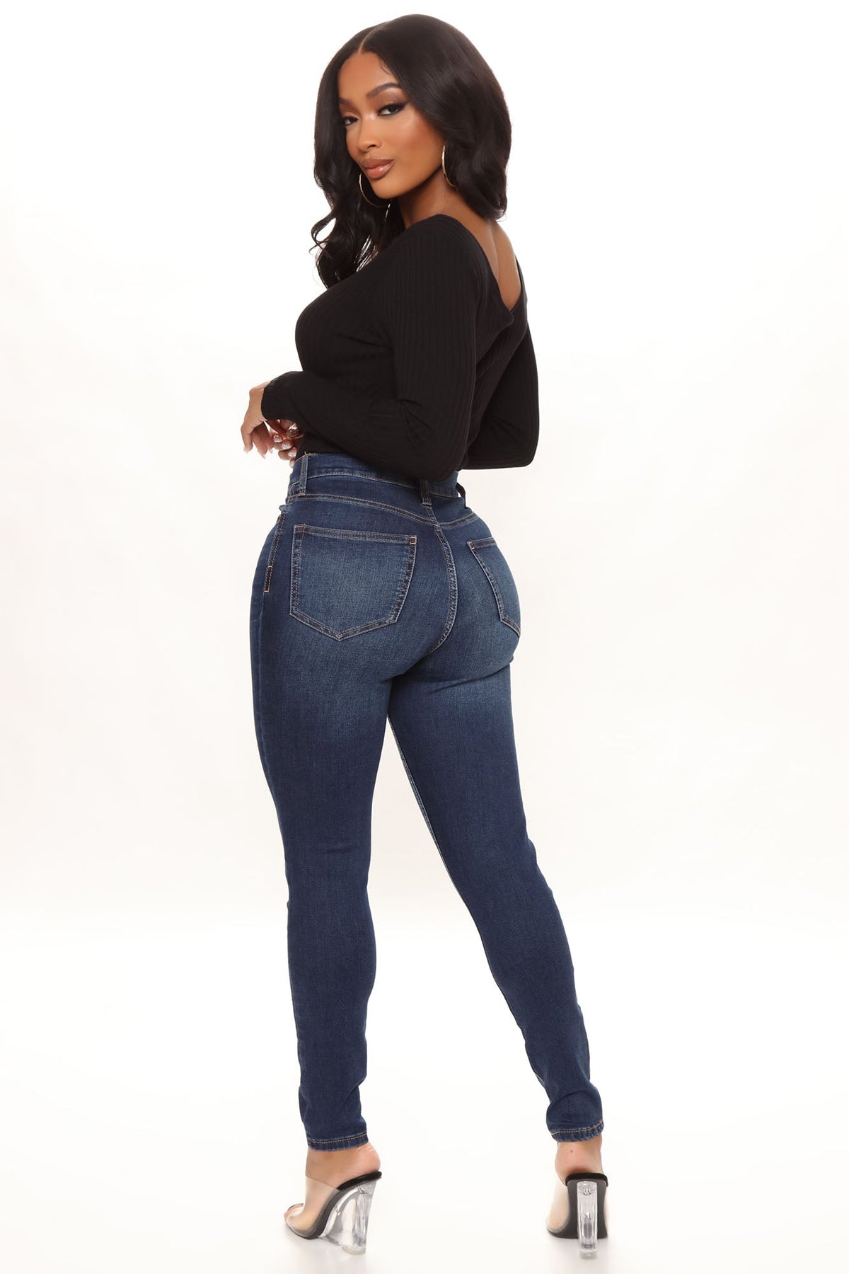 KittenAlarm - Out On The Town Skinny Jeans - Dark Wash