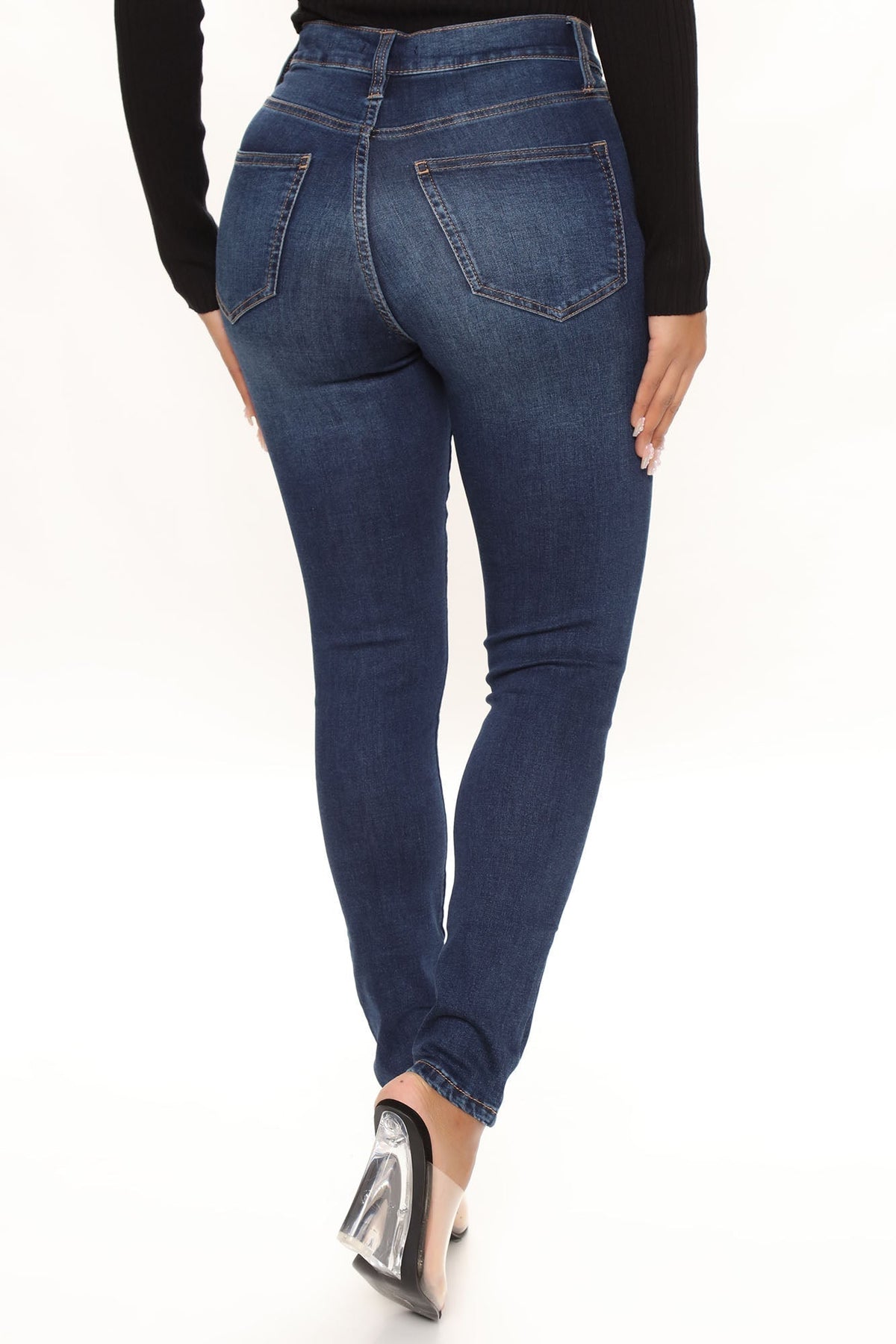 KittenAlarm - Out On The Town Skinny Jeans - Dark Wash