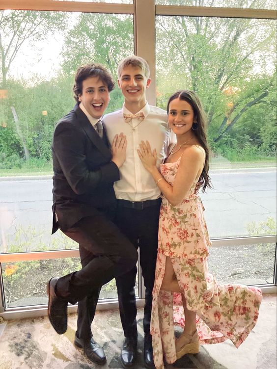 Sexy Mermaid Long Pink Floral Prom Dress Party Dresses