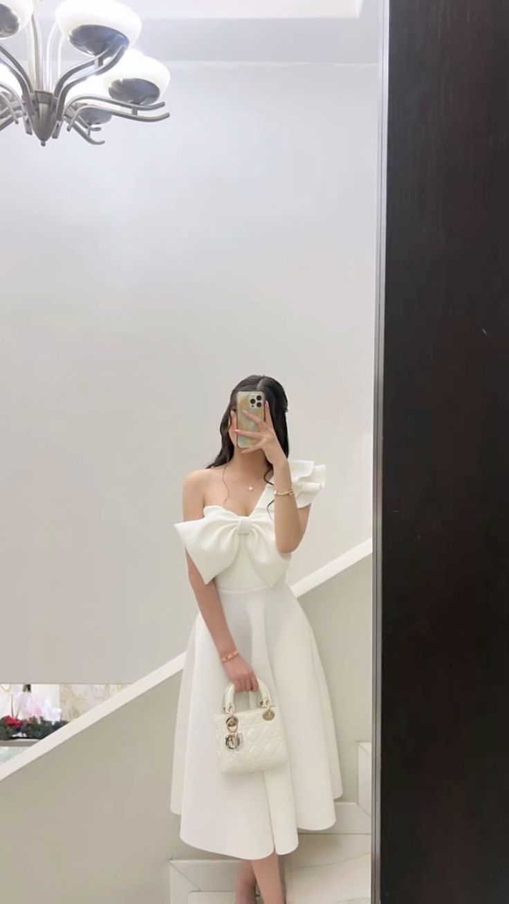 Simple A line One Shoulder White Satin Evening Party Dress Prom Dresses