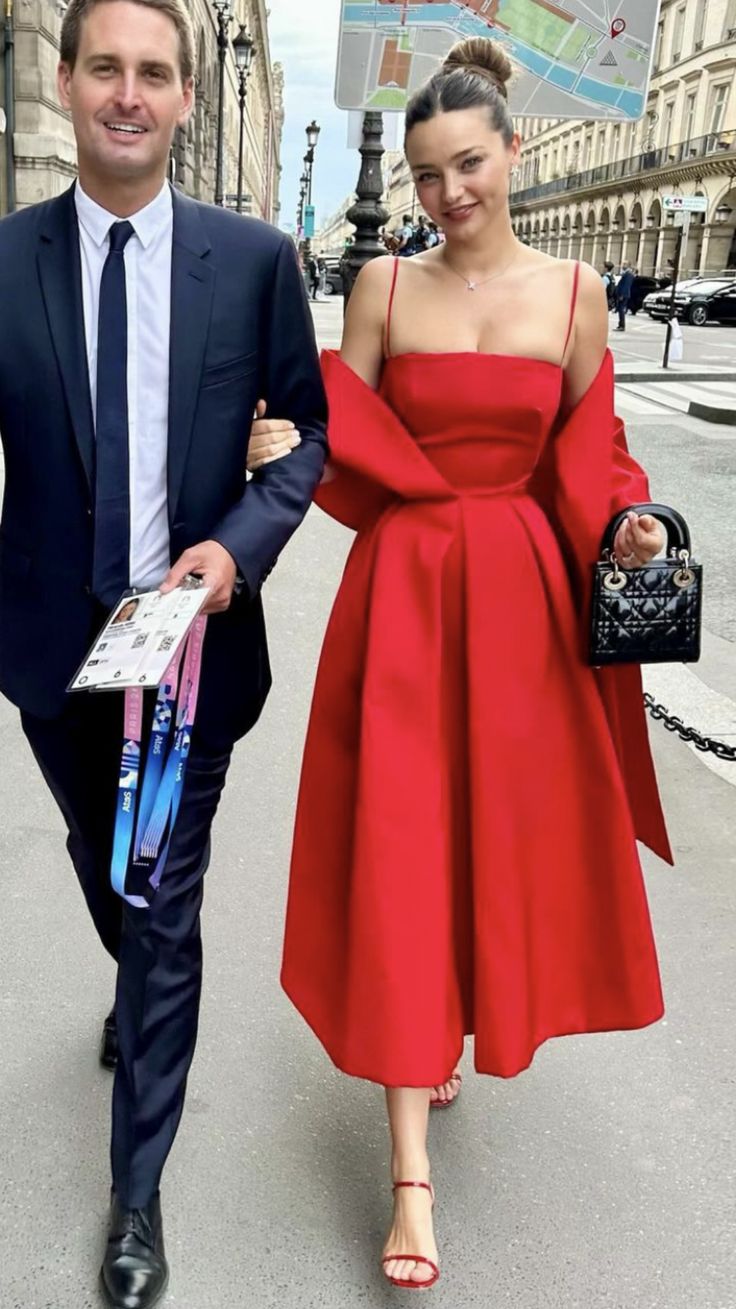 Simple A line Spaghetti Straps Red Satin Evening Party Dress Prom Dresses