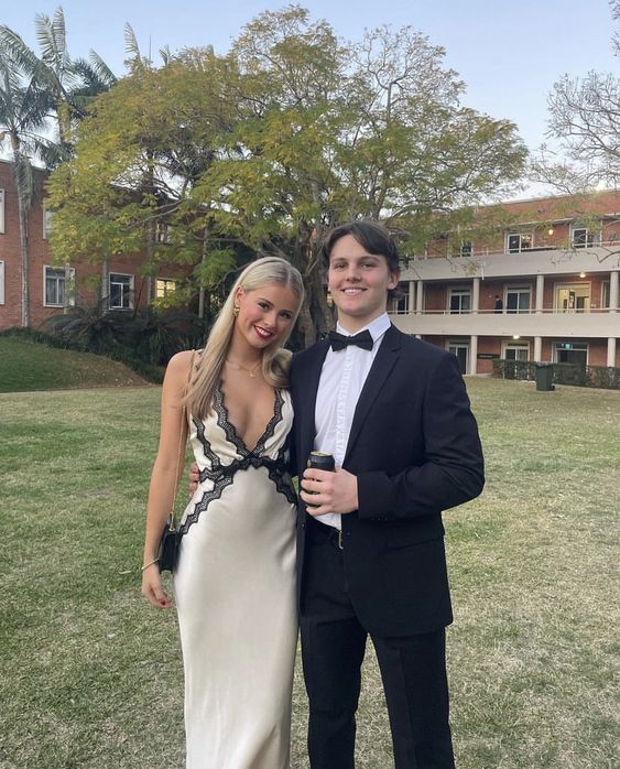 Mermaid Champagne Evening Party Dress Long Prom Dress