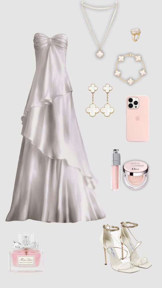 Sexy A line Sweetheart Party Dresses White Long Prom Dresses