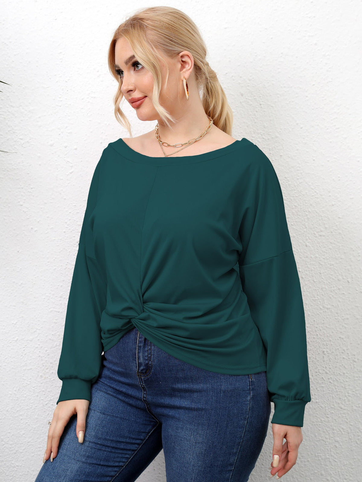 KittenAlarm - Plus Drop Shoulder Twist Tee