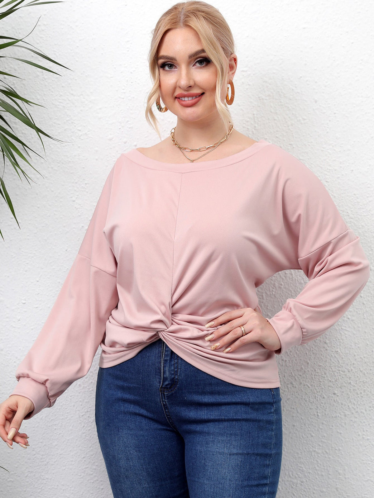 KittenAlarm - Plus Drop Shoulder Twist Tee