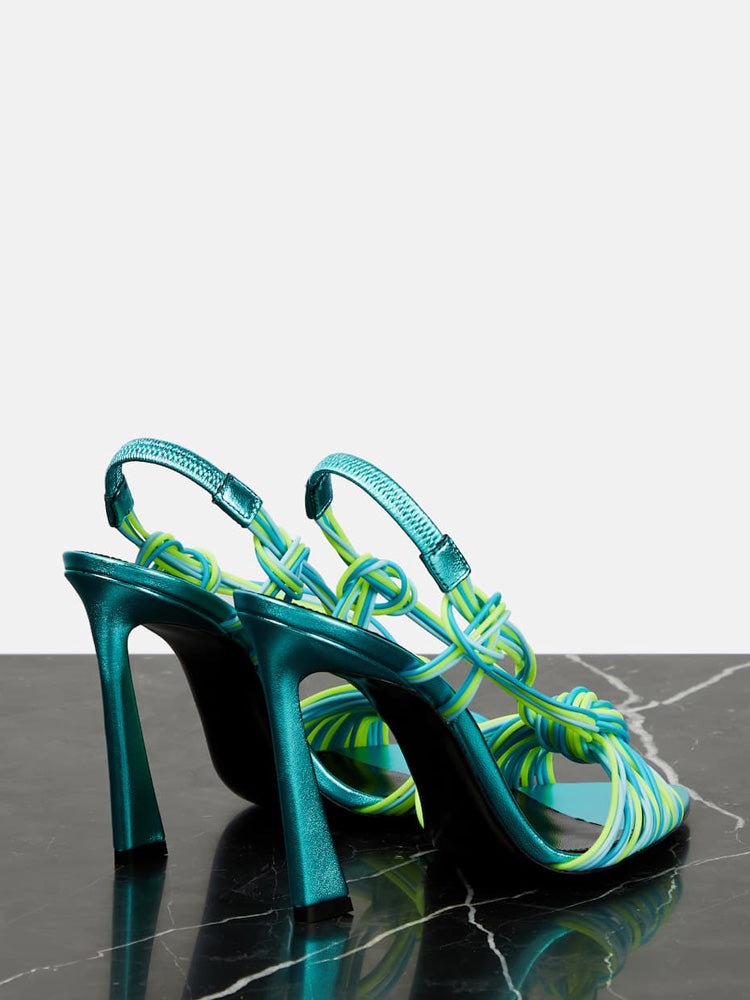Point Toe Knot Heels