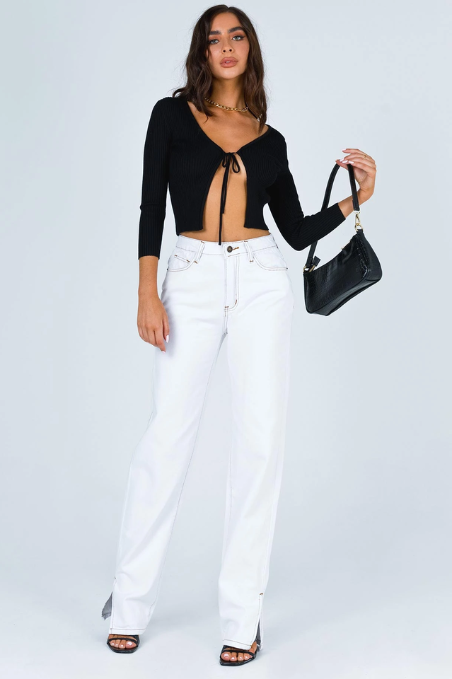 Chic Tie Front Cardigan for Effortless Everyday Elegance