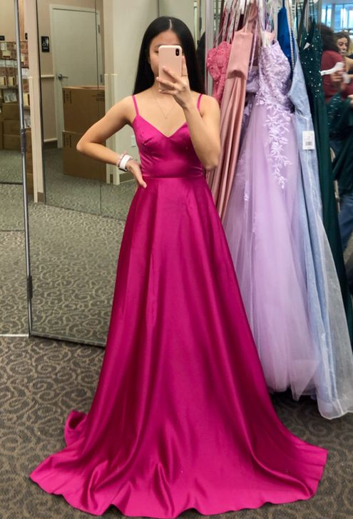 hot pink prom dress - Fashionpara