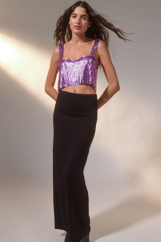 Harlow Metal Stylish Cropped Top