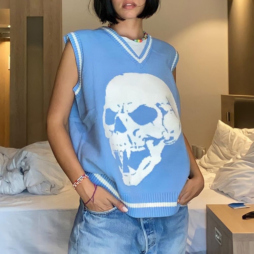 Era Skull Print Vest 4