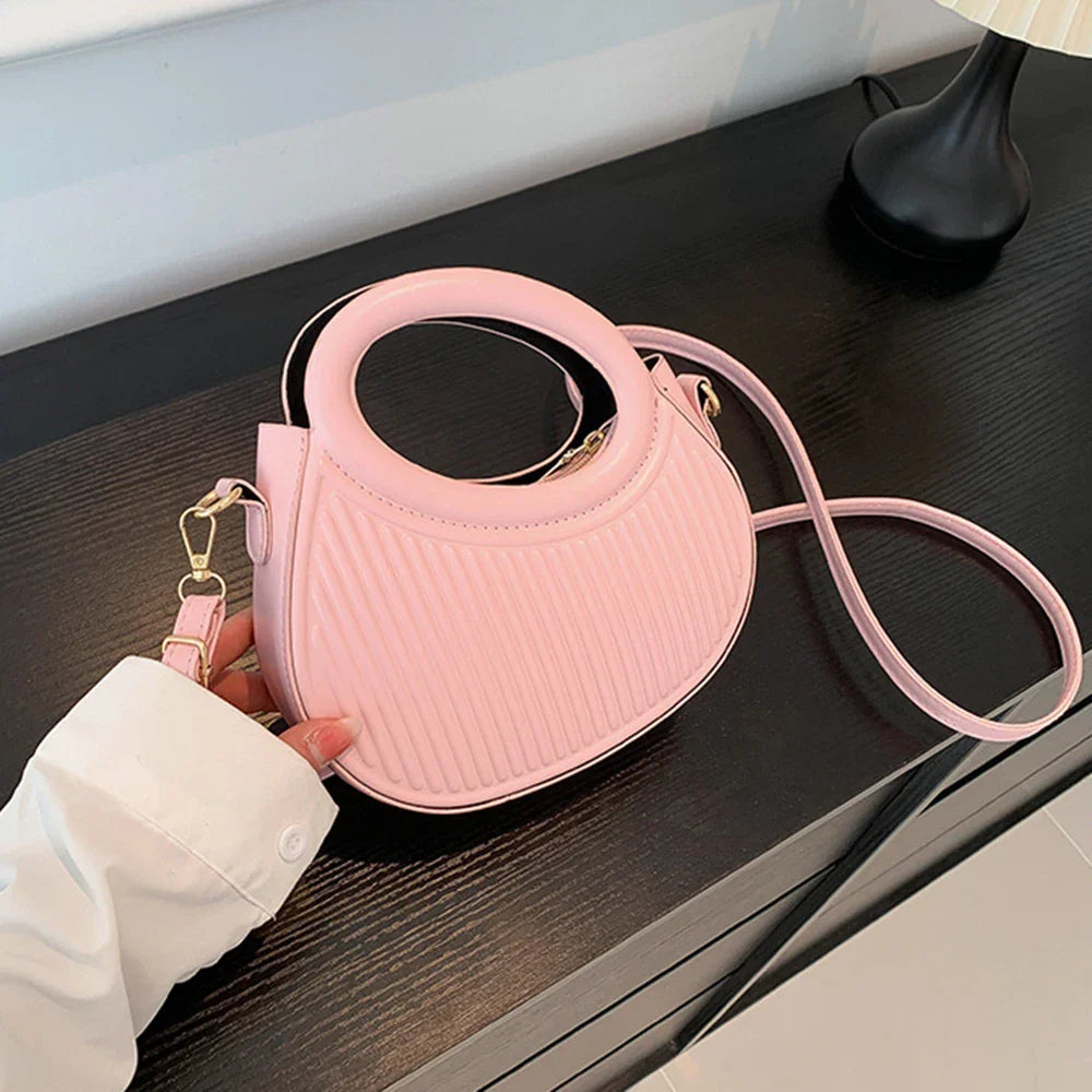 Retro Y2K Crossbody Leather Mini Phone Coin Purse Handbag