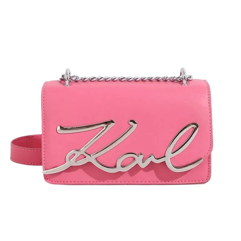 Retro Zipper Square Shoulder Tote Bag