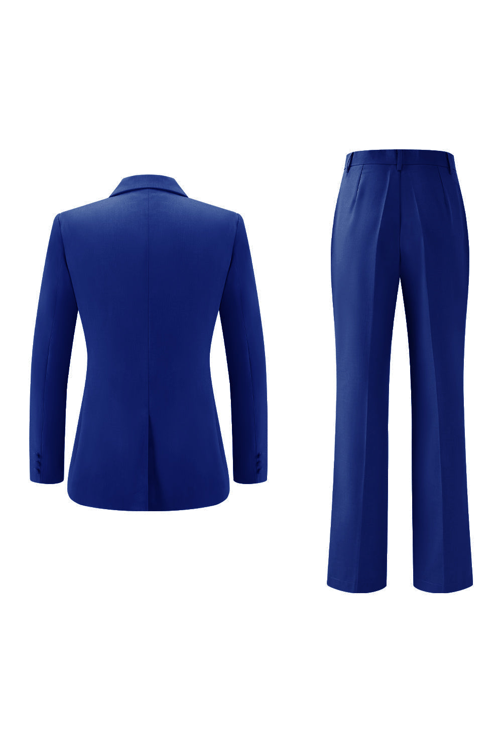 Lilac 2 Piece Peak Lapel Women Prom Suits with Sash
