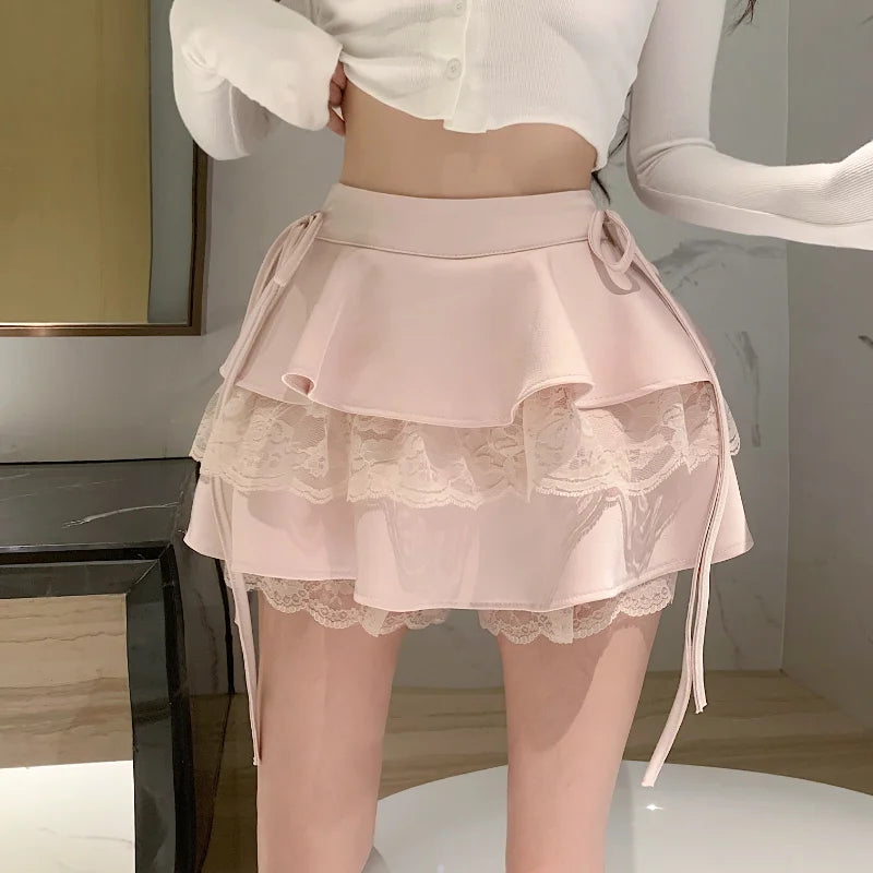 Bandage Lace Lolita Skirt