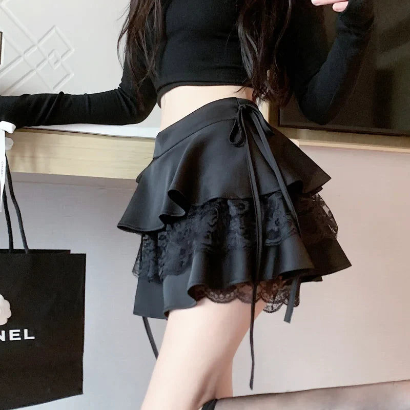 Bandage Lace Lolita Skirt