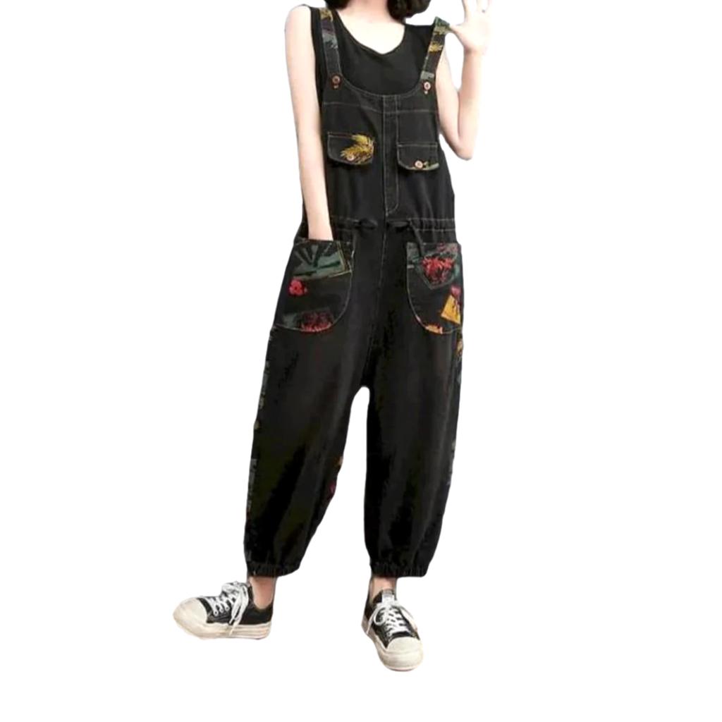 Y2k baggy women's jeans jumpsuit - Fashionpara