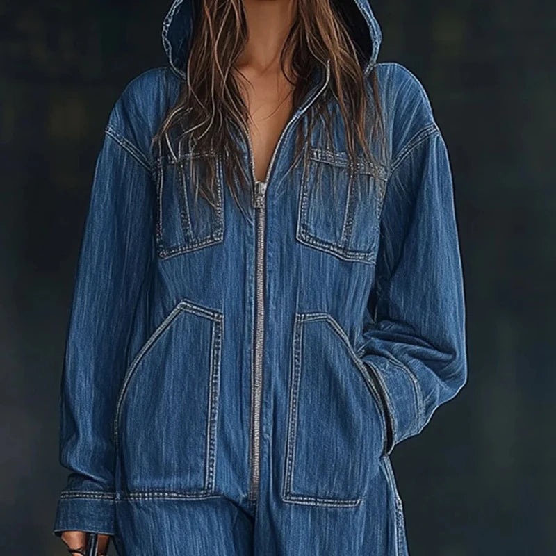 Elegant Long Sleeve Pullover and Pant Set for Women