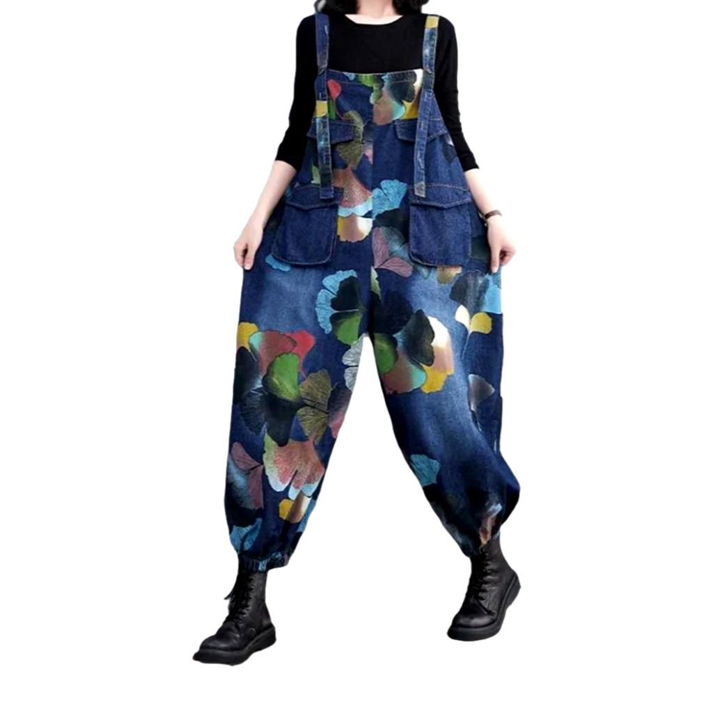 Y2k jean jumpsuit for women - Fashionpara