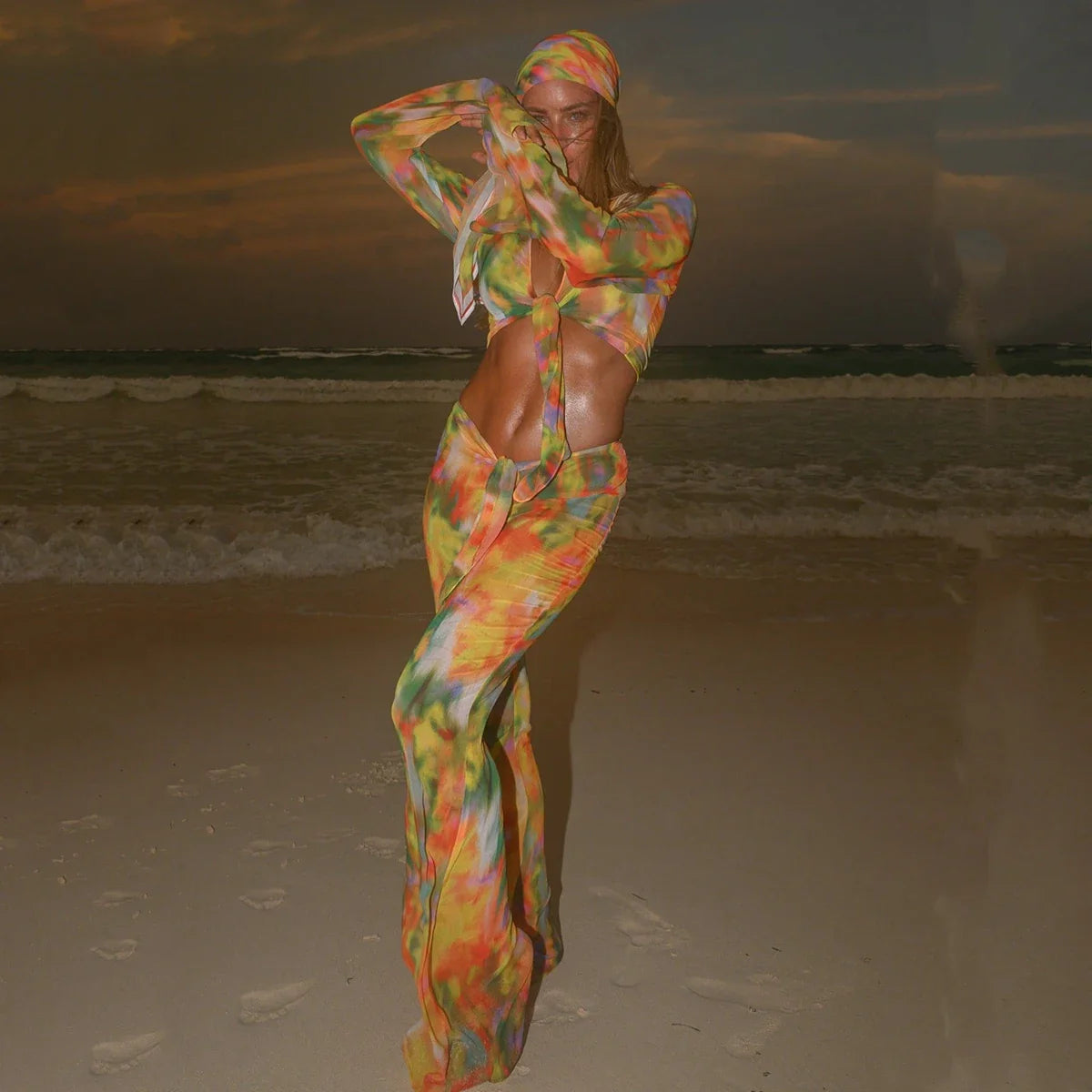 Sexy Bikini Set with Push Up Bottom Two Piece Swimsuit