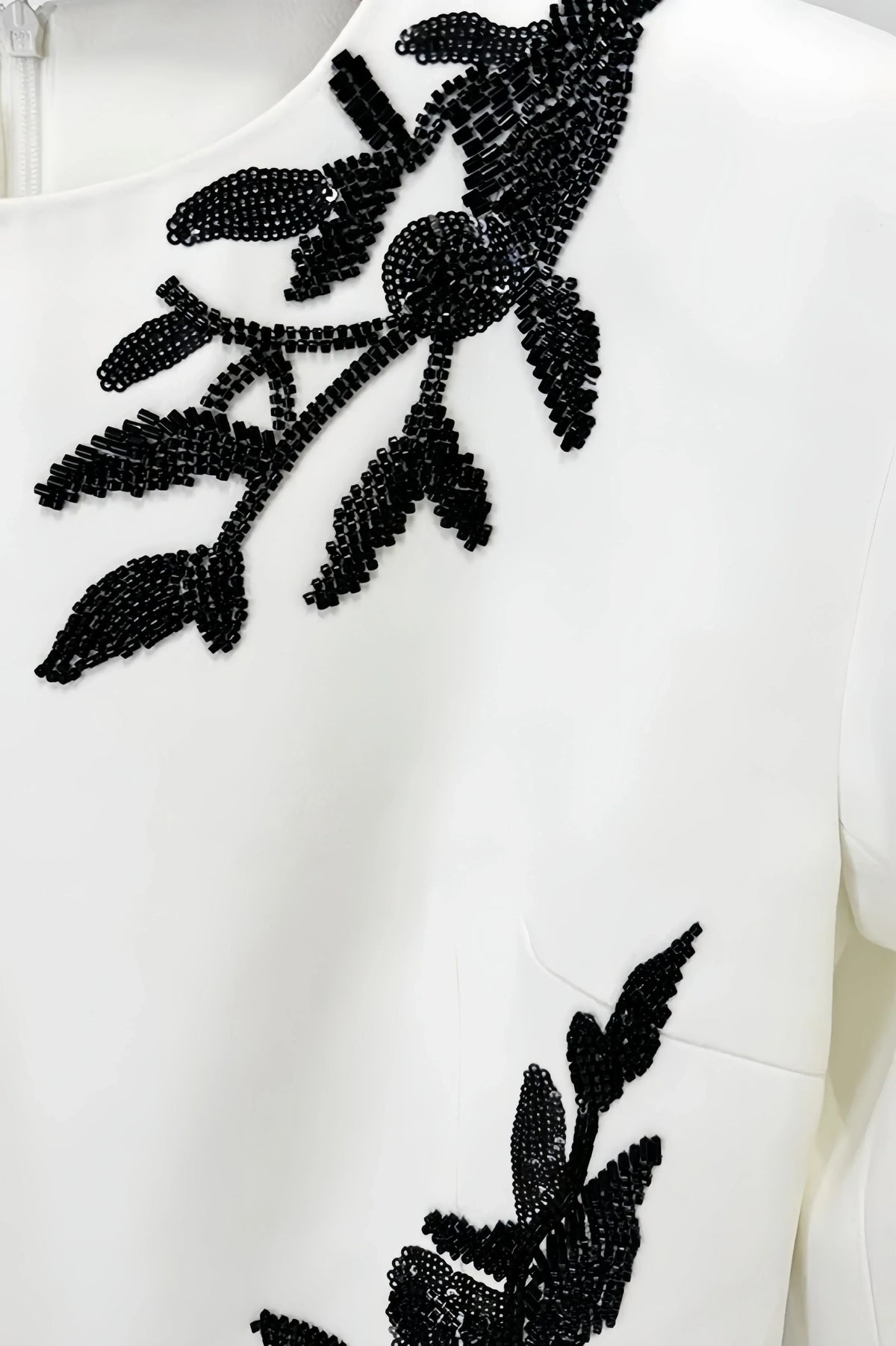 Marglt Embellished Floral Slit Maxi Dress - View 4