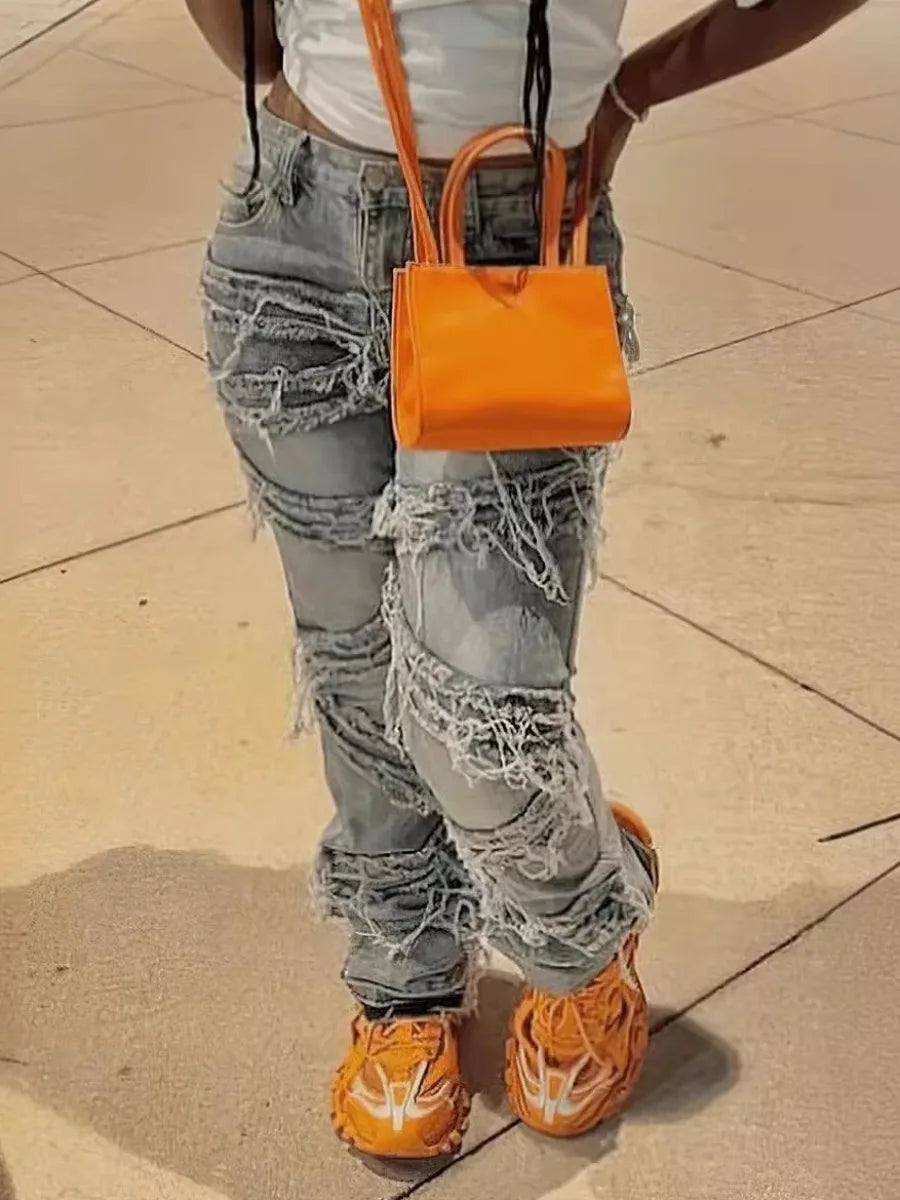 Fringe Medieval High Waist Trouser