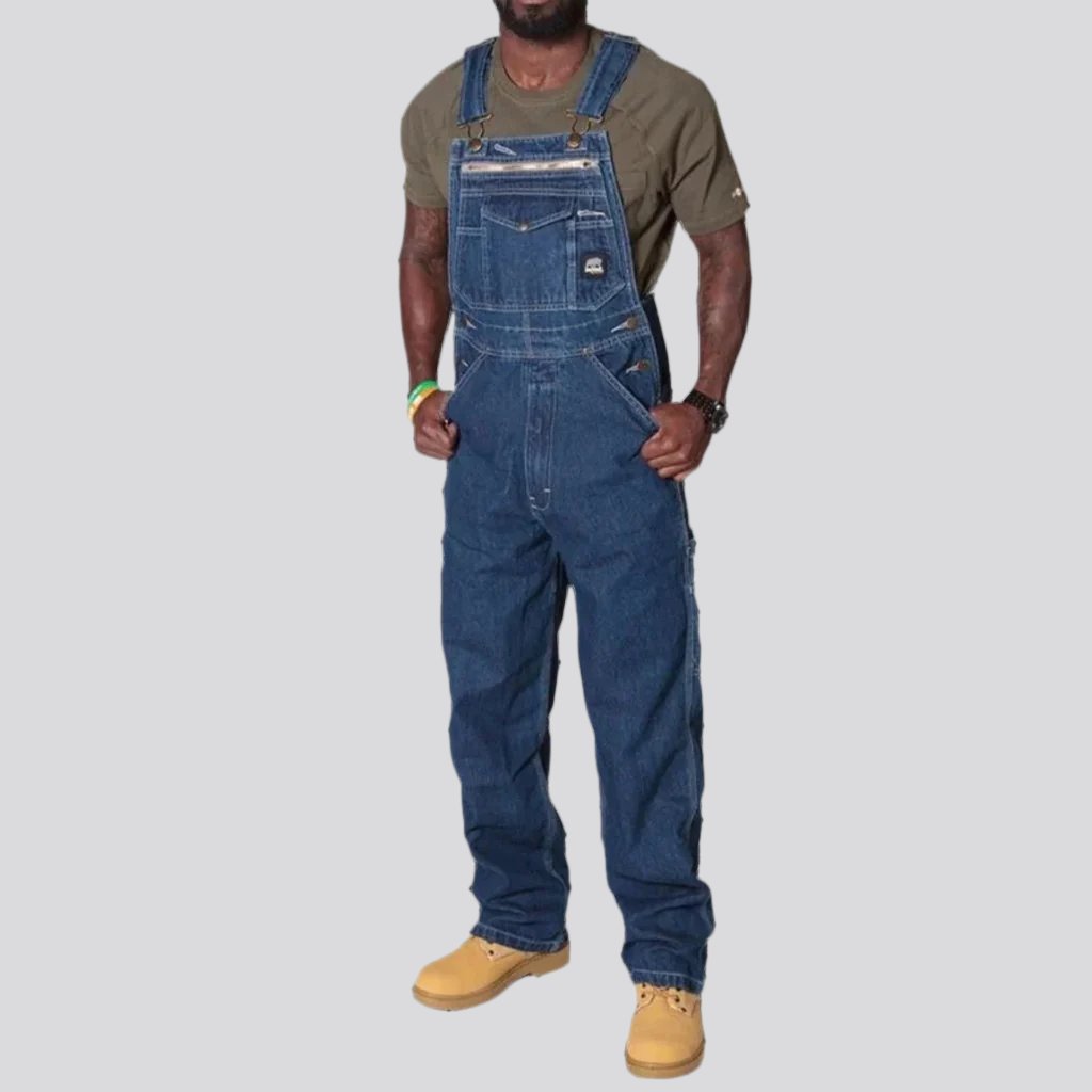 Workwear men's jean dungaree - Fashionpara