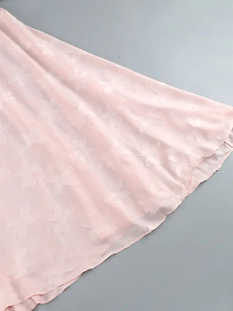 Floral Spaghetti Strap Sheer Slip Maxi Dress - View 11
