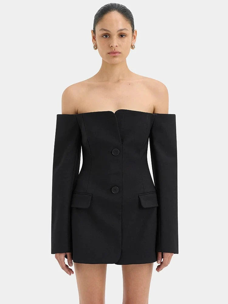 Off Shoulder Backless - Fashionpara