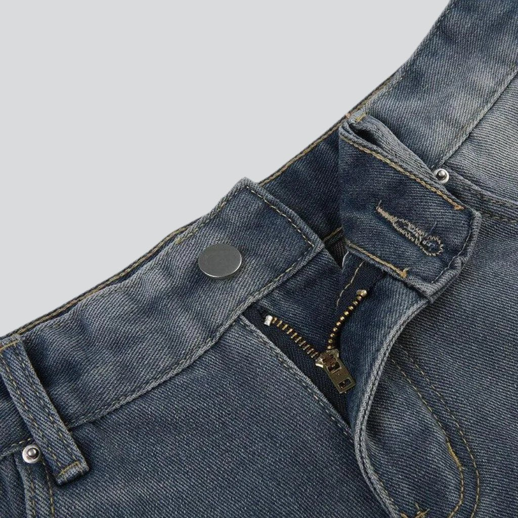 Y2k distressed jean shorts - Fashionpara