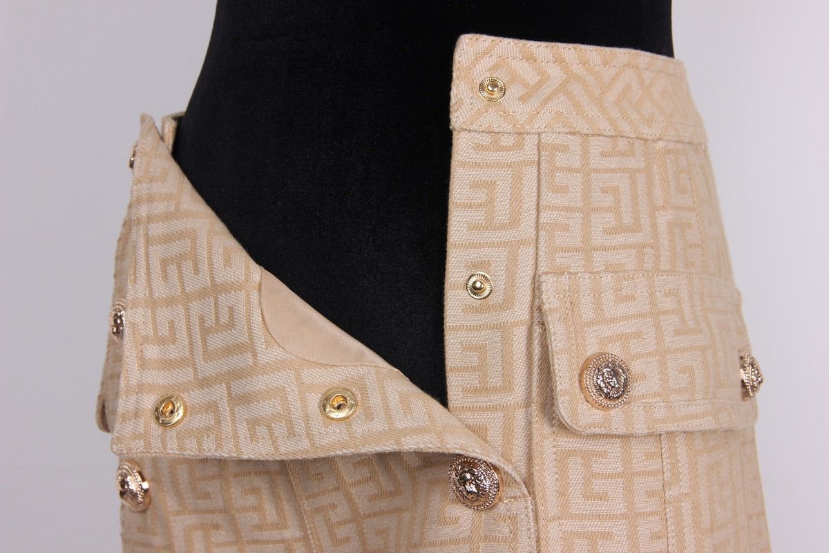 Cia Monogram Jacquard Shorts