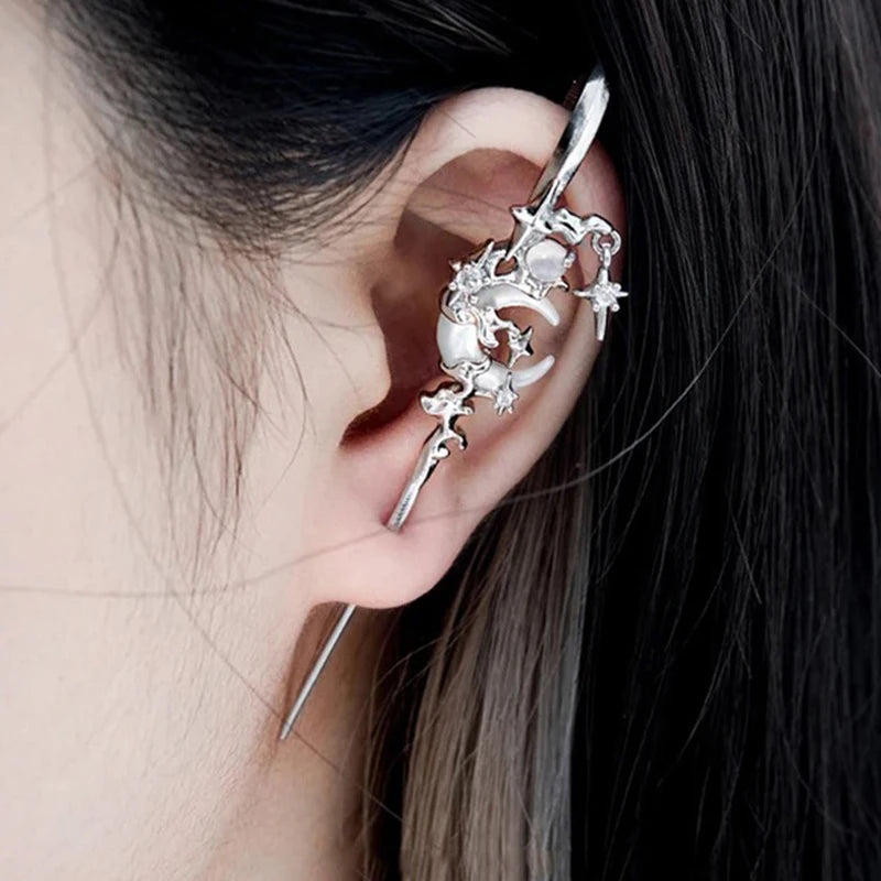 Antique Dim Punk Gothic Blade Dagger Earring