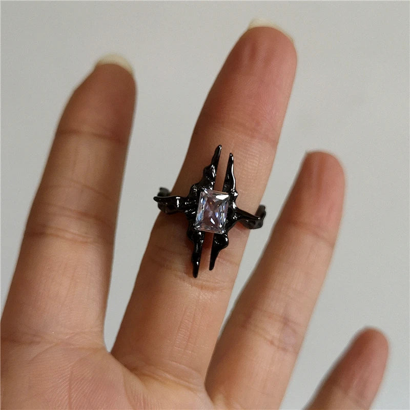 Antique Dragon Bat Mysterious Ring