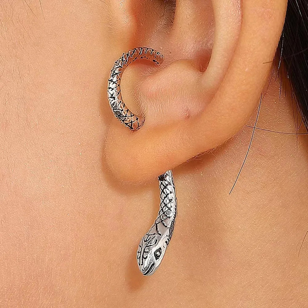 Overstated Serpent Unpredictable Dangling Earring