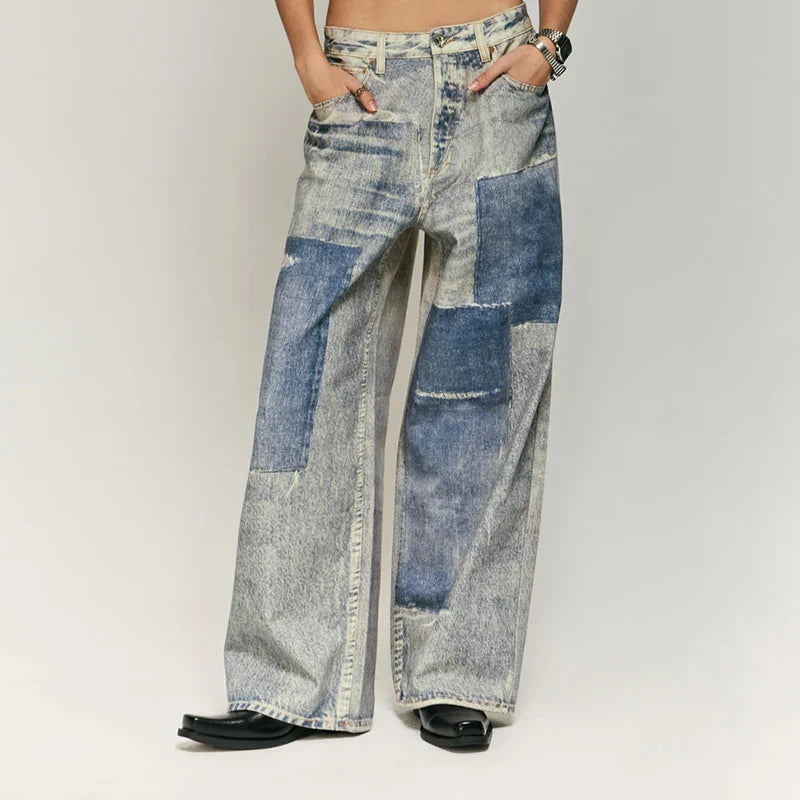 Cleansed Medieval Printed Urban Pant