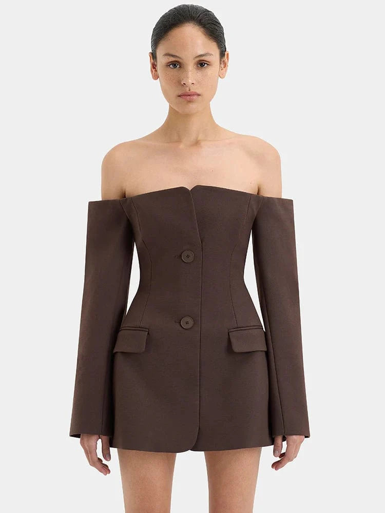 Off Shoulder Backless - Fashionpara