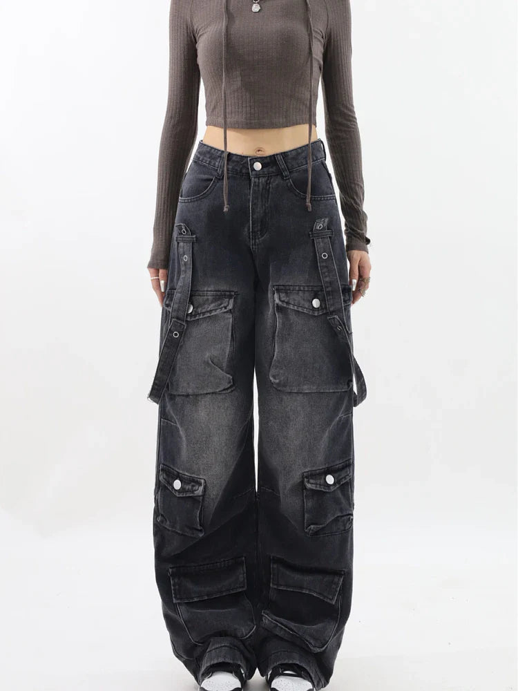 Antique Dark Gothic Cargo Pant